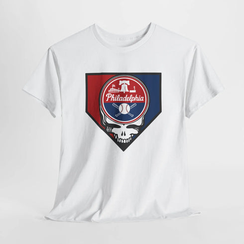 Grateful Dead - Home Run Collection: Philadelphia Edition Grateful Dead Steal Your Face T-Shirt - MLB - StealieShop