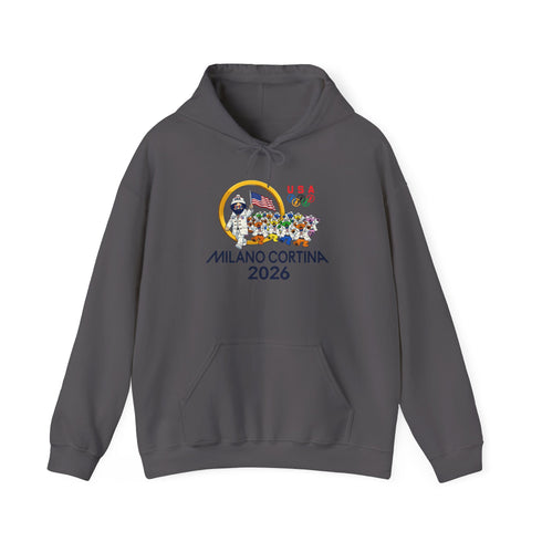 Opening Ceremony" Jerry and The Bears 2026 Milano Cortina Olympics Unisex Heavy Blend Grateful Dead Hoodie