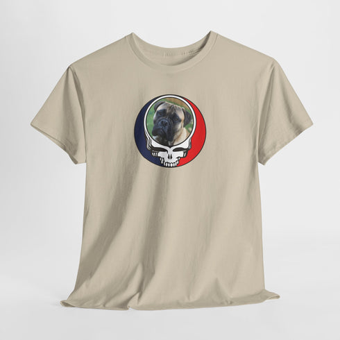 Custom Dog Stealie Unisex Grateful Dead T-Shirt (57)