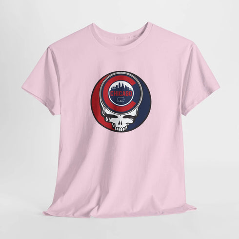 Grateful Dead - Chicago Cubs Grateful Dead Steal Your Face T-Shirt - MLB - StealieShop