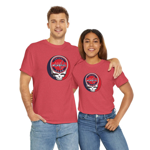 Washington Capitals Grateful Dead T-Shirt Printify