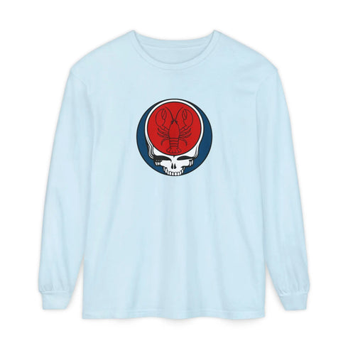 Grateful Dead - Steal Your Lobster Garment-Dyed Long Sleeve T-Shirt - StealieShop