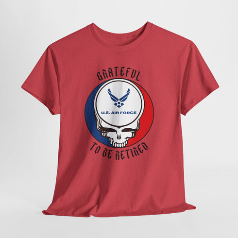 Retired Air Force Custom Stealie Unisex Grateful Dead T-Shirt