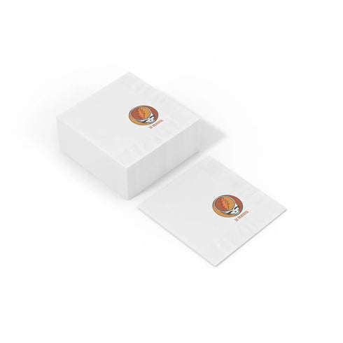 Thanksgiving Stealie White Coined Napkins - StealieShop