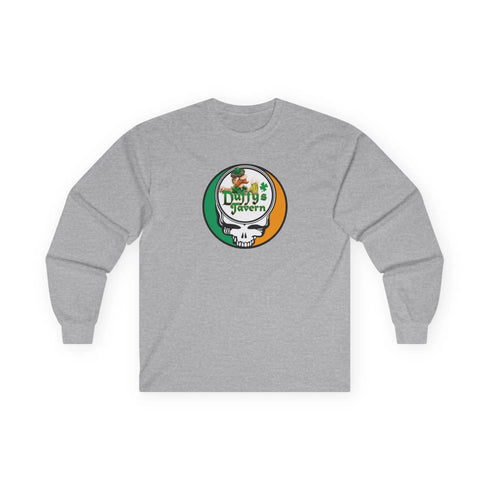 Grateful Dead - Custom Duffy's Tavern Stealie Unisex Ultra Cotton Long Sleeve Tee - StealieShop