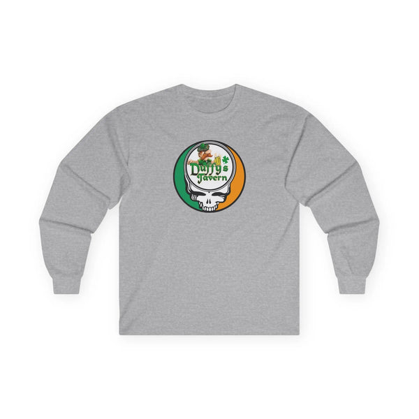 Grateful Dead - Custom Duffy's Tavern Stealie Unisex Ultra Cotton Long Sleeve Tee - StealieShop