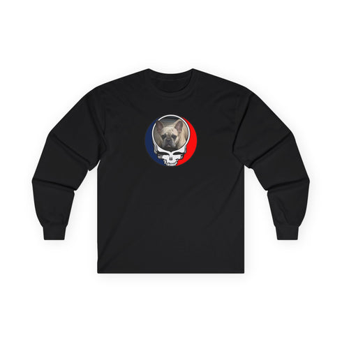 Custom Dog Stealie Grateful Dead Long Sleeve Tee (59)