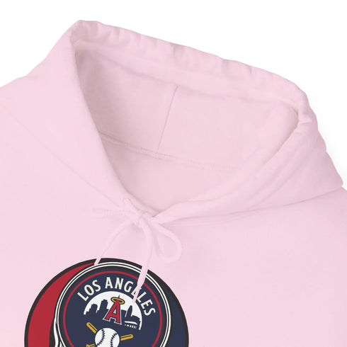 Grateful Dead - Los Angeles Angels Grateful Dead Unisex Heavy Blend Hoodie - Hooded Sweatshirt - StealieShop