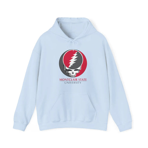 Montclair State University Grateful Dead Hoodie - Hooded Sweatshirt - MSU - StealieShop