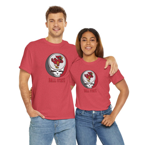 Ball State University Charlie Grateful Dead T-Shirt StealieShop
