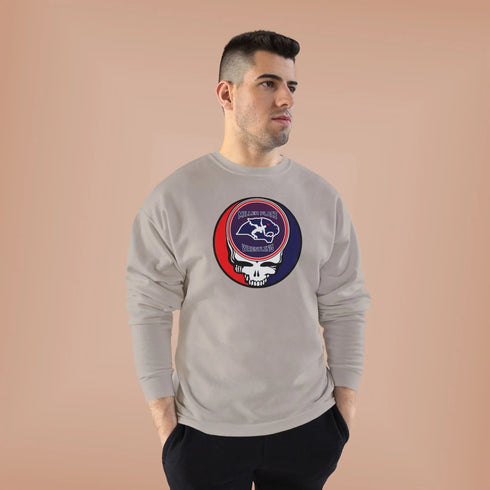 Grateful Dead - Miller Place Wrestling Stealie Unisex Crewneck Sweatshirt - StealieShop