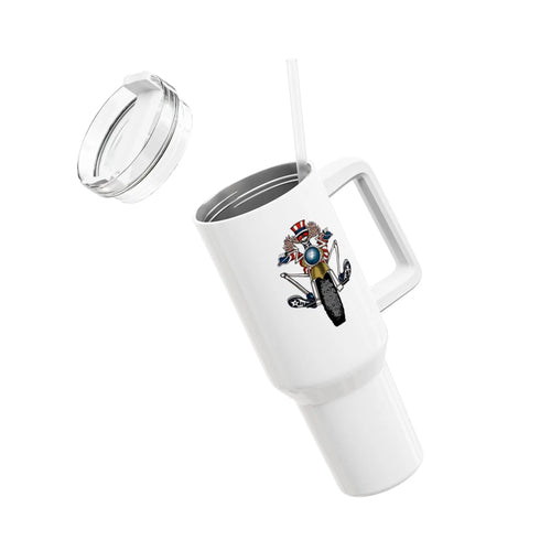 Grateful Dead - Psychle Sam "Fat Man" Tumbler, Double Insulated 40oz Travel Mug - StealieShop