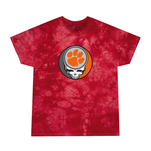 Clemson University Stealie Crystal Tie-Dye T-Shirt