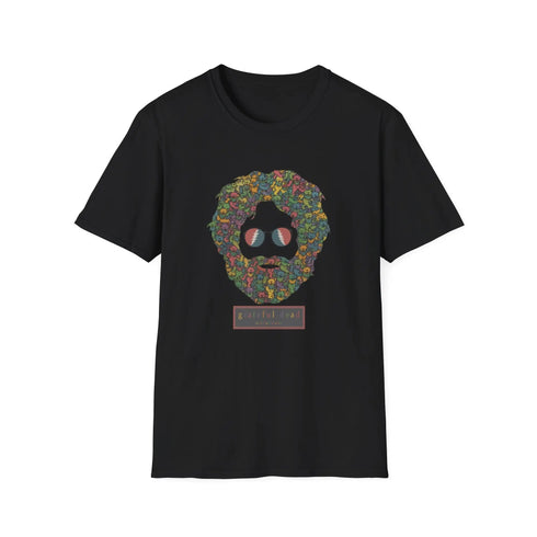 Grateful Dead - Jerry Garcia Dancing Bears Face - Vineyard Collection Grateful Dead TShirt - StealieShop