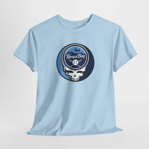 Grateful Dead - Tampa Bay Rays Grateful Dead Steal Your Face T-Shirt - MLB - StealieShop