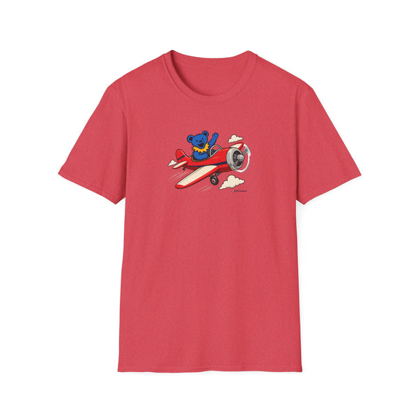 Flyin' Bear - Life is dead. Grateful Dead T-Shirt