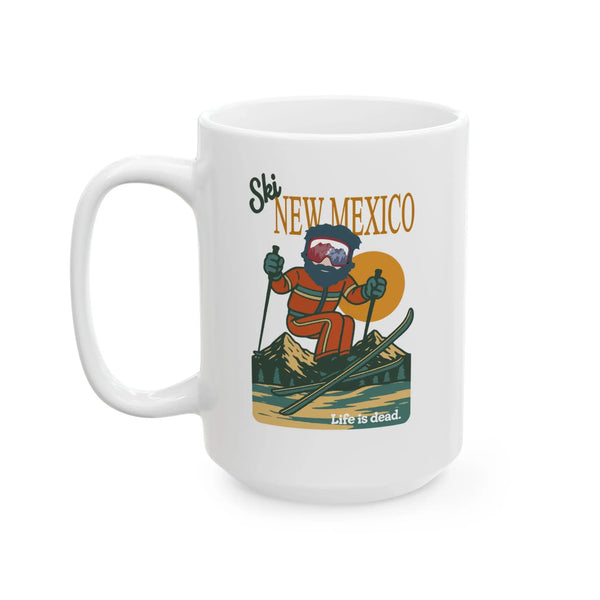 Grateful Dead - Ski New Mexico 15oz Ceramic Mug - StealieShop