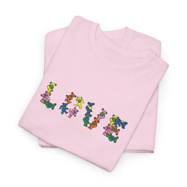 Dancing Bears LOVE Unisex Grateful Dead T-Shirt