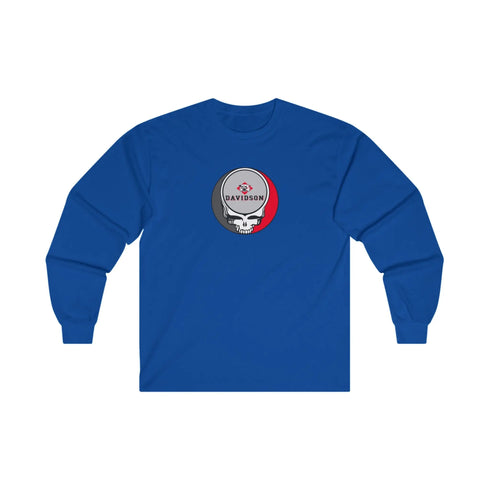 Davidson College Grateful Dead Long Sleeve Tee - StealieShop
