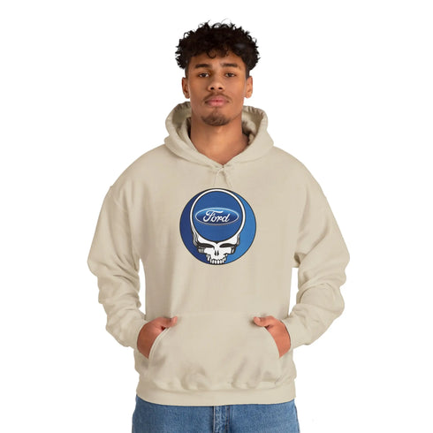 Ford Steal Your Face Grateful Dead Unisex Hoodie StealieShop