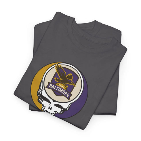 Grateful Dead - Baltimore Ravens Stealie Unisex T-Shirt - NFL - StealieShop