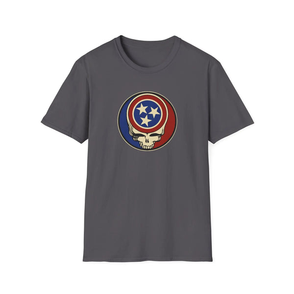 Grateful Dead - Tennessee State Flag Stealie Grateful Dead T-Shirt - StealieShop