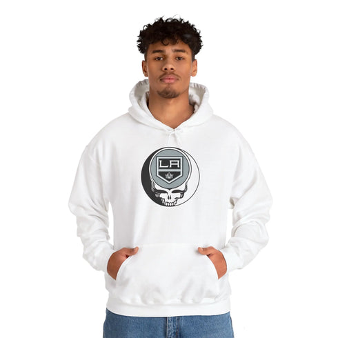 Los Angeles Kings Grateful Dead Unisex Heavy Blend Hoodie - StealieShop