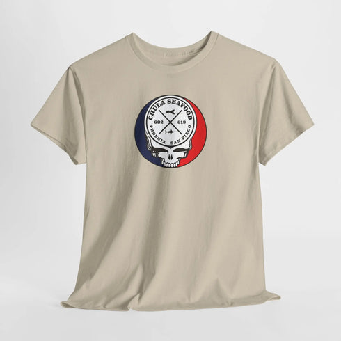 Grateful Dead - Cula Seafood Steal Your Face Grateful Dead Grateful Dead T-Shirt - StealieShop