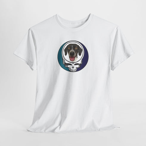 Custom Dog Stealie Unisex Grateful Dead T-Shirt (53)