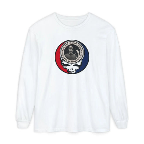 Grateful Dead - Andy Frasco Garment-Dyed Long Sleeve T-Shirt - StealieShop