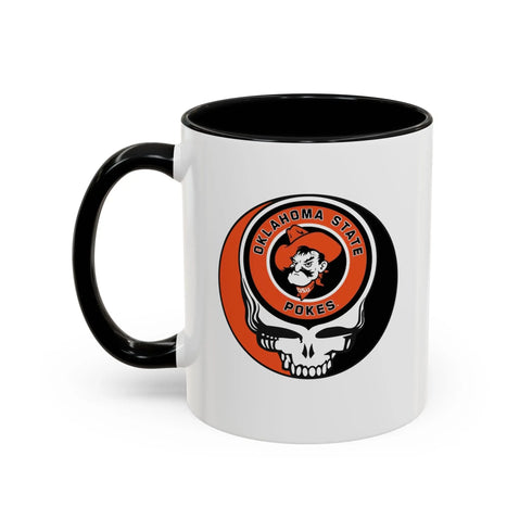 Oklahoma State University Grateful Dead Stealie Coffee Mug (11oz or 15oz) - StealieShop