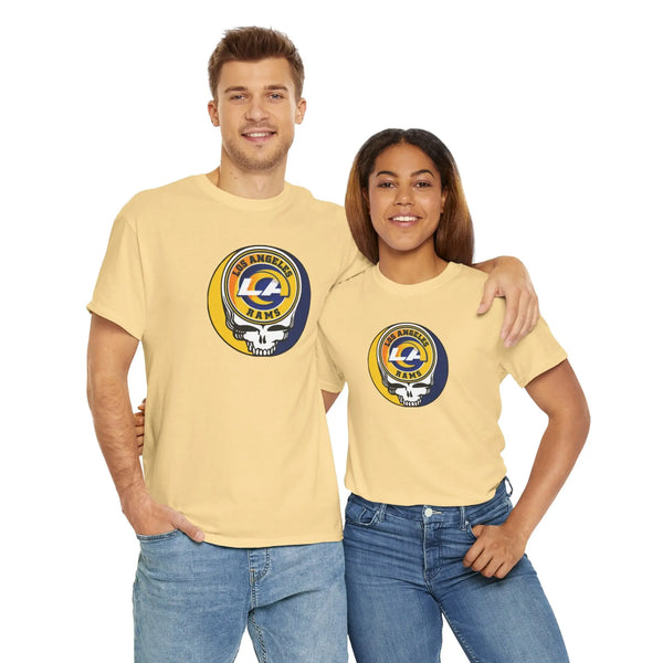 Los Angeles Rams Grateful Dead Steal Your Face T-Shirt Printify
