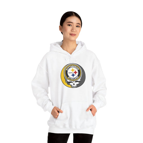 Pittsburgh Steelers Grateful Dead Hoodie StealieShop