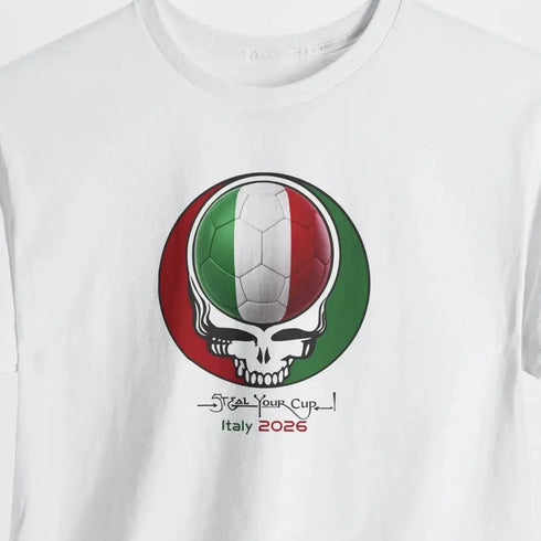2026 Italy World Cup "Steal Your Cup" Grateful Dead T-Shirt