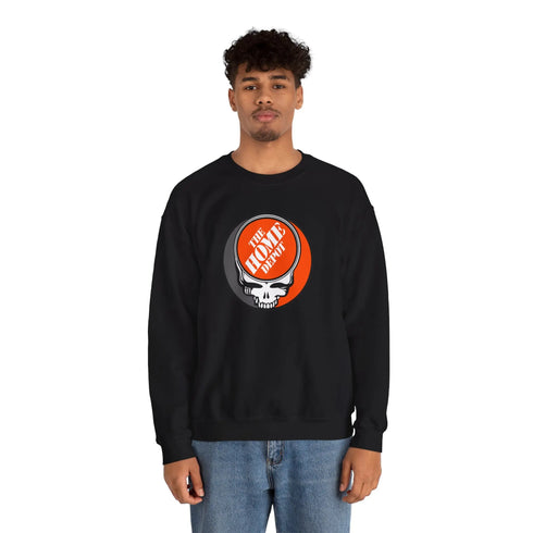 Grateful Dead - Home Depot Stealie Crewneck Sweatshirt - StealieShop
