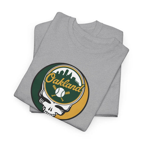 Grateful Dead - Oakland A's Grateful Dead T-Shirt - MLB - Athletics - StealieShop