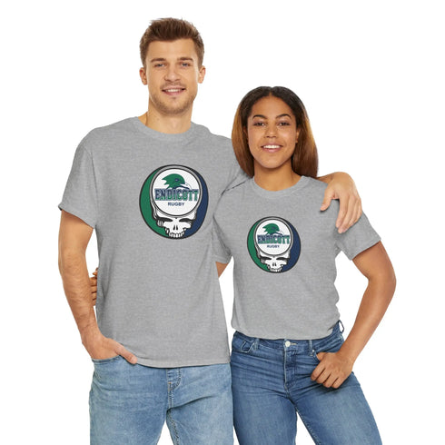 Grateful Dead - Endicott Rugby Steal Your Face T-Shirt - StealieShop