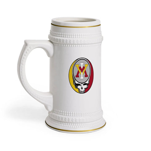 Virginia Military Institute Grateful Dead Stealie Beer Stein Mug - StealieShop
