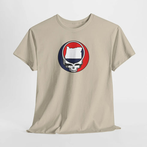 Oregon Map Stealie Grateful Dead T-Shirt
