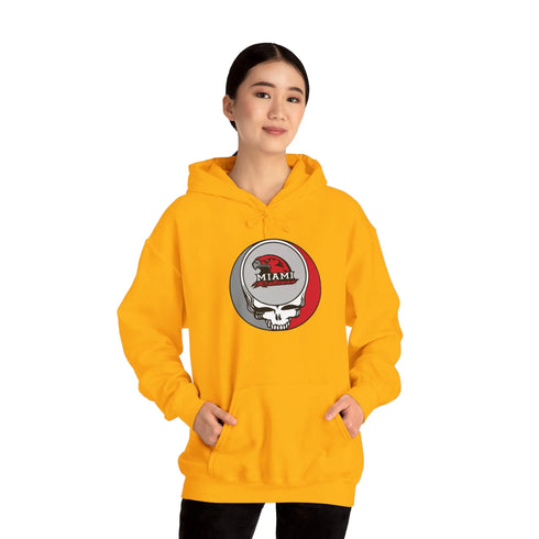 Miami University of Ohio Dead Steal Your Face Unisex Hoodie StealieShop