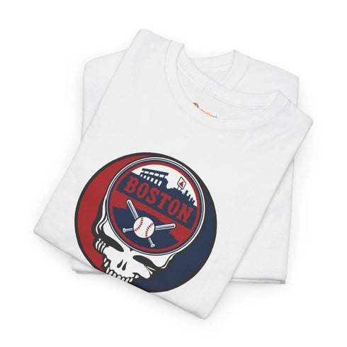 Grateful Dead - Boston Red Sox Grateful Dead Steal Your Face T-Shirt - StealieShop
