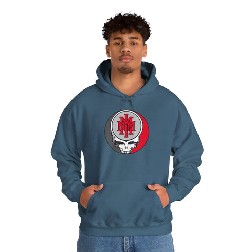 New Mexico Military Institute Grateful Dead Steal Your Face Unisex Hoodie StealieShop