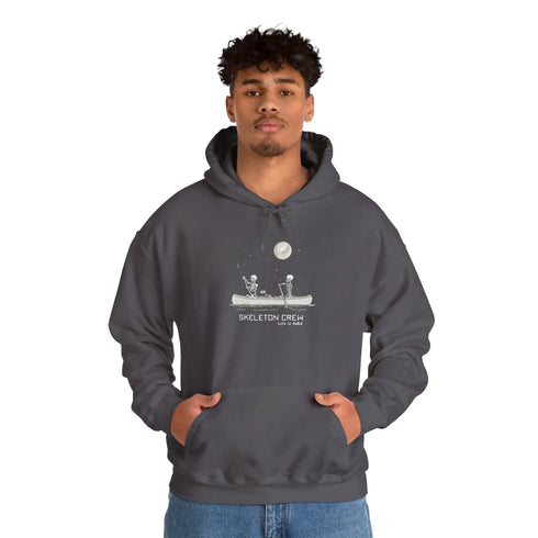 Life is dead. Skeleton Crew Grateful Dead Unisex Hoodie - StealieShop