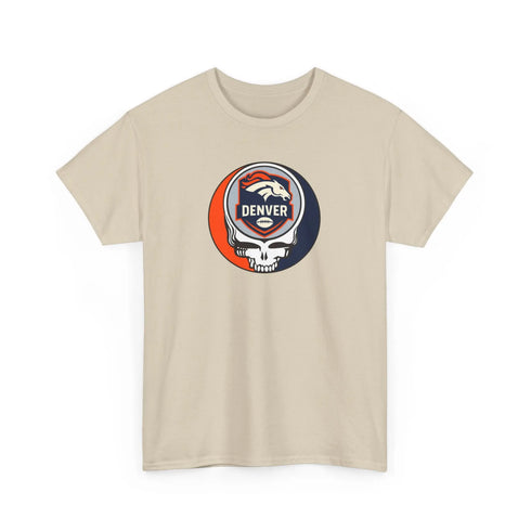 Grateful Dead - Denver Broncos Stealie Unisex T-Shirt - NFL - StealieShop