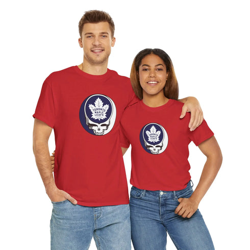 Toronto Maple Leafs Grateful Dead Steal Your Face T-Shirt - NHL StealieShop
