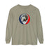 Custom Dog Garment-Dyed Long Sleeve T-Shirt (153)