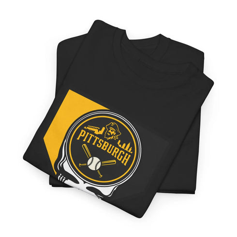 Grateful Dead - Home Run Collection: Pittsburgh Edition Grateful Dead Steal Your Face T-Shirt - MLB - StealieShop