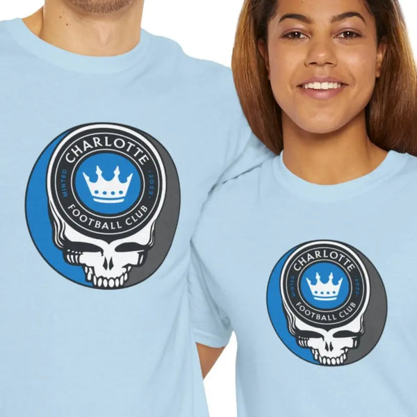 Charlotte FC Grateful Dead T-Shirt - MLS Soccer StealieShop