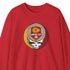 Grateful Dead - Kansas City Chiefs Grateful Dead Stealie Crewneck Sweatshirt - NFL - StealieShop