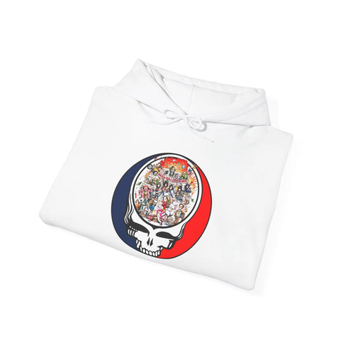 Grateful Dead - Ramones Stealie Unisex Heavy Blend Hoodie - StealieShop